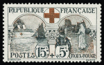 N°156 15c + 5c infirmière, très bien centré, neuf **,