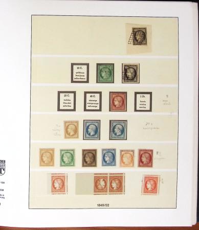 1849-1959, Collection surtout de timbres neufs en 2