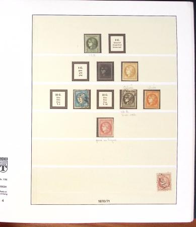 1849-1959, Collection surtout de timbres neufs en 2