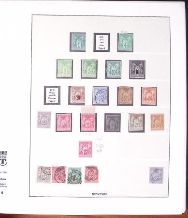 1849-1959, Collection surtout de timbres neufs en 2