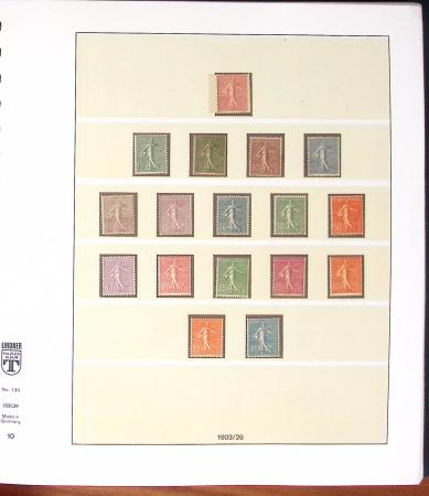 1849-1959, Collection surtout de timbres neufs en 2