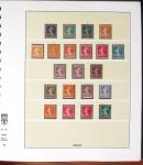 1849-1959, Collection surtout de timbres neufs en 2