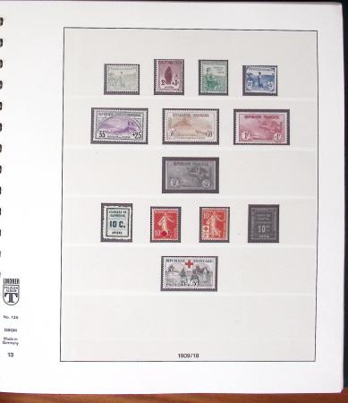 1849-1959, Collection surtout de timbres neufs en 2