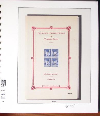 1849-1959, Collection surtout de timbres neufs en 2