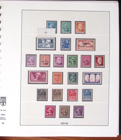 1849-1959, Collection surtout de timbres neufs en 2