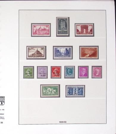 1849-1959, Collection surtout de timbres neufs en 2