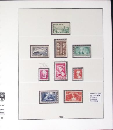 1849-1959, Collection surtout de timbres neufs en 2