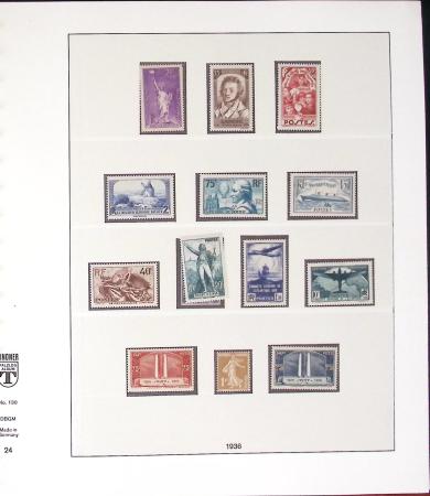 1849-1959, Collection surtout de timbres neufs en 2