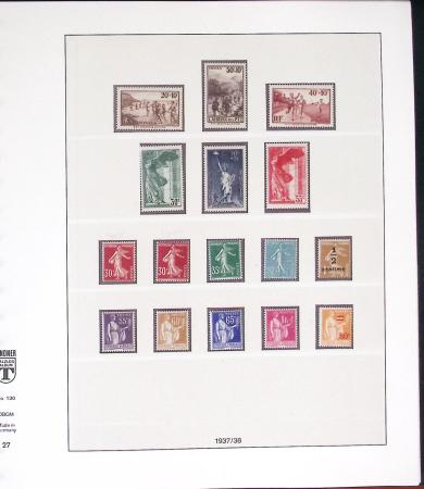 1849-1959, Collection surtout de timbres neufs en 2