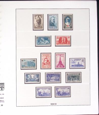 1849-1959, Collection surtout de timbres neufs en 2