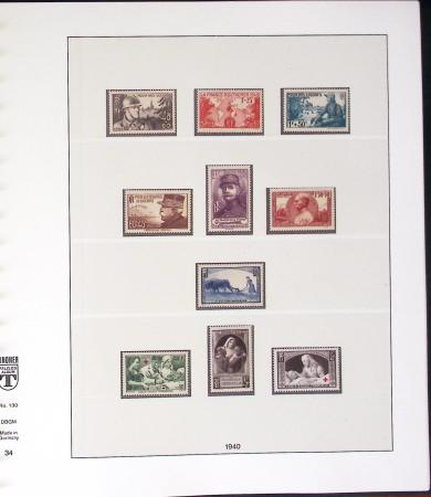 1849-1959, Collection surtout de timbres neufs en 2