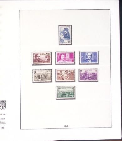 1849-1959, Collection surtout de timbres neufs en 2