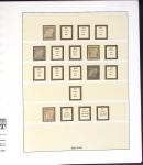 1849-1959, Collection surtout de timbres neufs en 2