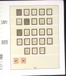 1849-1959, Collection surtout de timbres neufs en 2