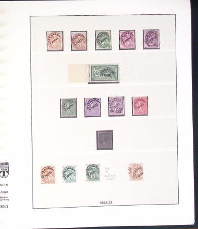 1849-1959, Collection surtout de timbres neufs en 2