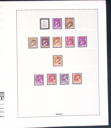 1849-1959, Collection surtout de timbres neufs en 2