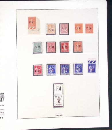 1849-1959, Collection surtout de timbres neufs en 2