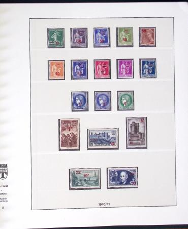 1849-1959, Collection surtout de timbres neufs en 2