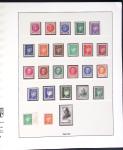 1849-1959, Collection surtout de timbres neufs en 2