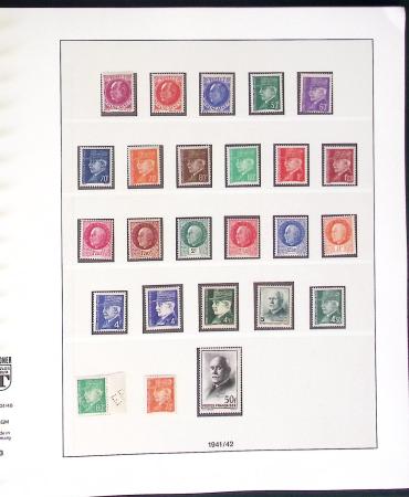 1849-1959, Collection surtout de timbres neufs en 2