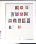 1849-1959, Collection surtout de timbres neufs en 2