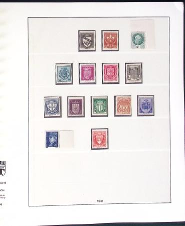 1849-1959, Collection surtout de timbres neufs en 2