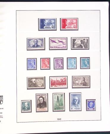 1849-1959, Collection surtout de timbres neufs en 2