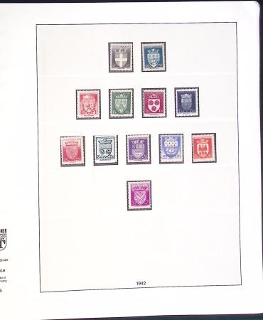 1849-1959, Collection surtout de timbres neufs en 2
