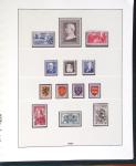 1849-1959, Collection surtout de timbres neufs en 2