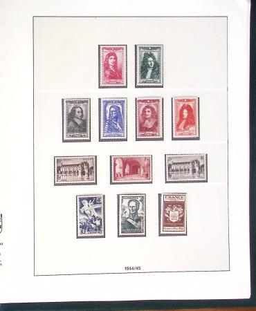 1849-1959, Collection surtout de timbres neufs en 2