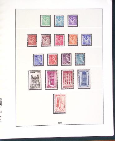 1849-1959, Collection surtout de timbres neufs en 2