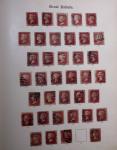 1840--1910, Chiefly used collection in "Ideal" album