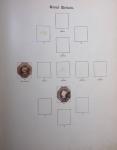 1840--1910, Chiefly used collection in "Ideal" album