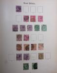 1840--1910, Chiefly used collection in "Ideal" album