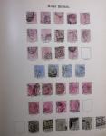 1840--1910, Chiefly used collection in "Ideal" album