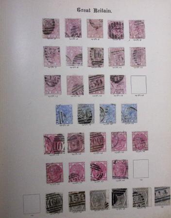 1840--1910, Chiefly used collection in "Ideal" album
