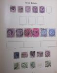 1840--1910, Chiefly used collection in "Ideal" album
