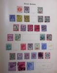 1840--1910, Chiefly used collection in "Ideal" album