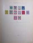 1840--1910, Chiefly used collection in "Ideal" album