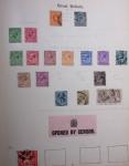 1840--1910, Chiefly used collection in "Ideal" album