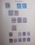 1840--1910, Chiefly used collection in "Ideal" album