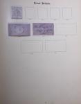 1840--1910, Chiefly used collection in "Ideal" album