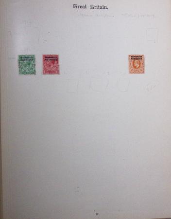 1840--1910, Chiefly used collection in "Ideal" album