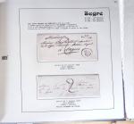 1800-1848, Belle collection de marques postales du