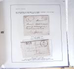 1800-1848, Belle collection de marques postales du