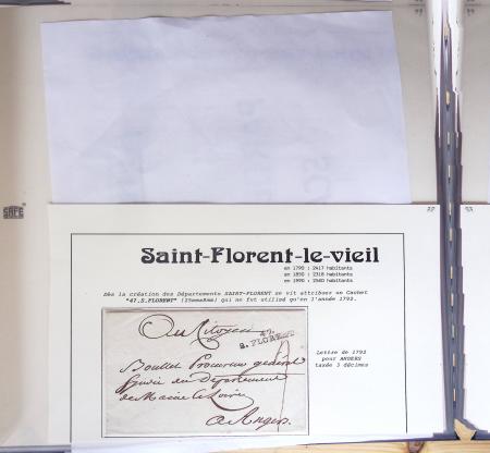 1800-1848, Belle collection de marques postales du