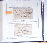 1800-1848, Belle collection de marques postales du