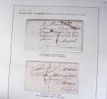 1800-1848, Belle collection de marques postales du