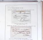 1800-1848, Belle collection de marques postales du