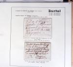 1800-1848, Belle collection de marques postales du